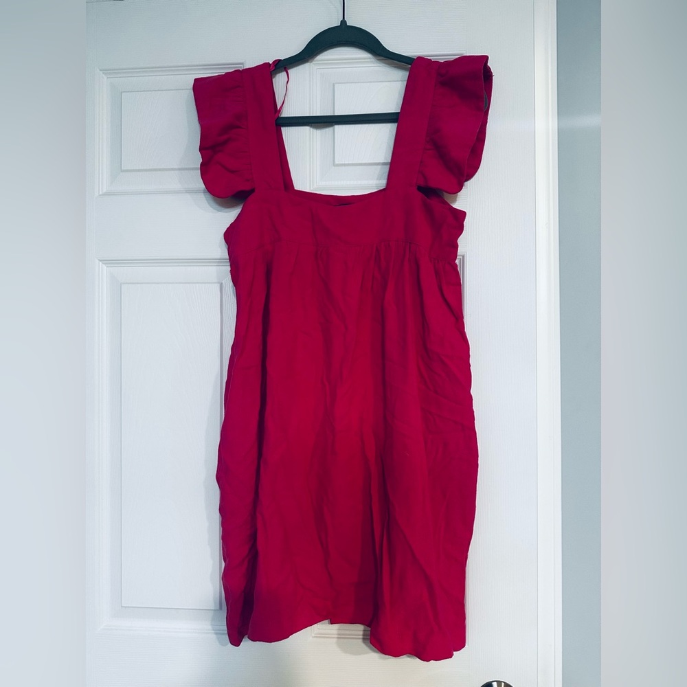Pomander Place Bright Fuchsia Sleeveless Dress
